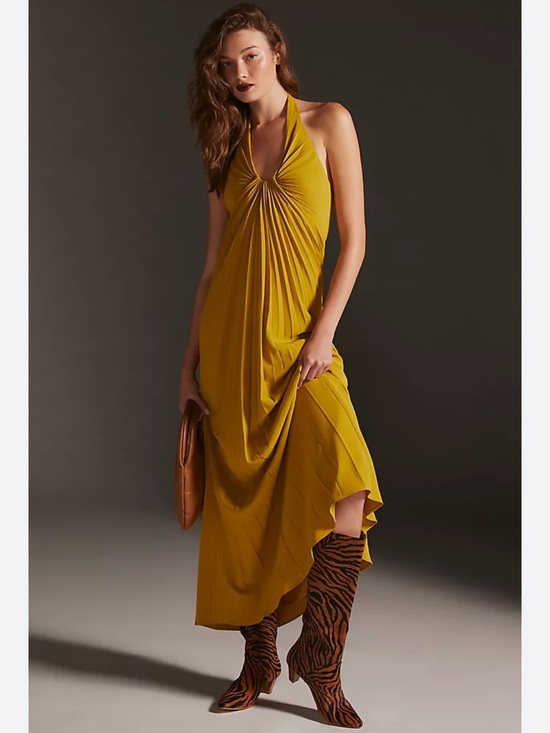 Anthropologie Dresses & Skirts - Anthropologie Halter Dress sz 2P Petite